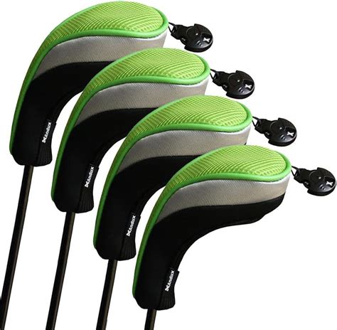 Andux Golf Hybrid Club Head Covers Set Of 4 Interchangeable No Tag Mt