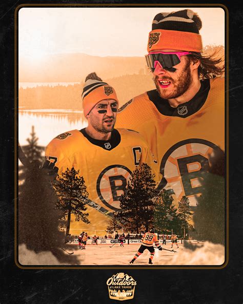 Boston Bruins Nhl Outdoors At Lake Tahoe On Behance