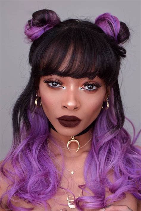 popular styles with fringe bangs that will elevate your beauty medium hair styles hair color