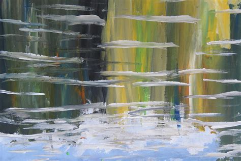 Reflection Flow Painting By Alexandra Mellon Fine Art America