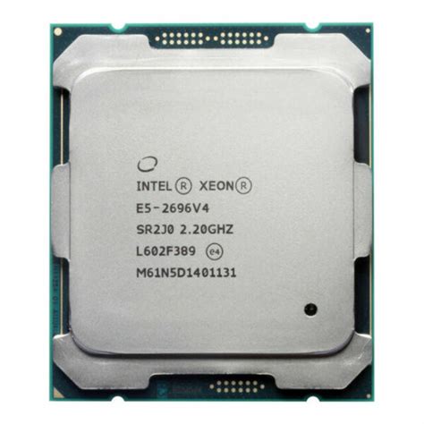 Intel Xeon Processor E5 2696 V4 Cpu Lga 2011 3 22ghz 22 Core Sr2j0
