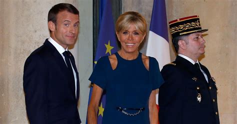 brigitte macron pulls off a subtle skin reveal in the global spotlight french first lady