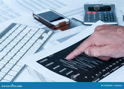 Financial Study Stock Photo Image Of Calculator Financial 31824464