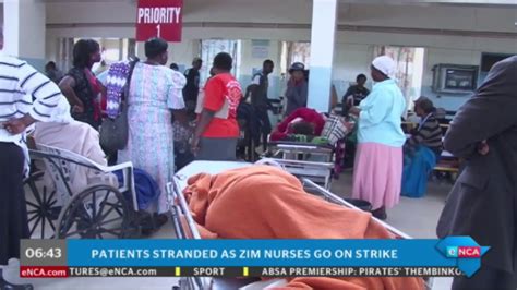 National Nurses Strike In Zimbabwe Youtube