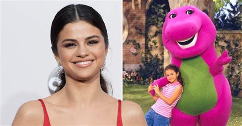 Selena Gomez On Barney