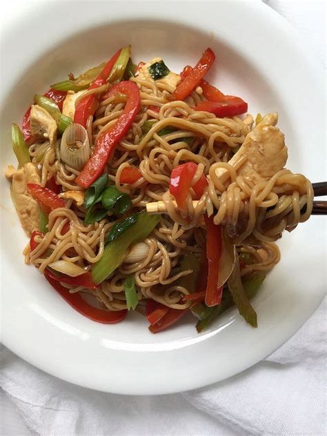 Submitted 3 years ago by sephiecashcash. Easy Healthy Chicken Lo Mein | Recipe | Food recipes ...