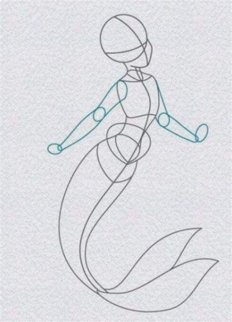 Mermaid Drawing Mermaid Drawings Drawing Tutorial Art Drawings