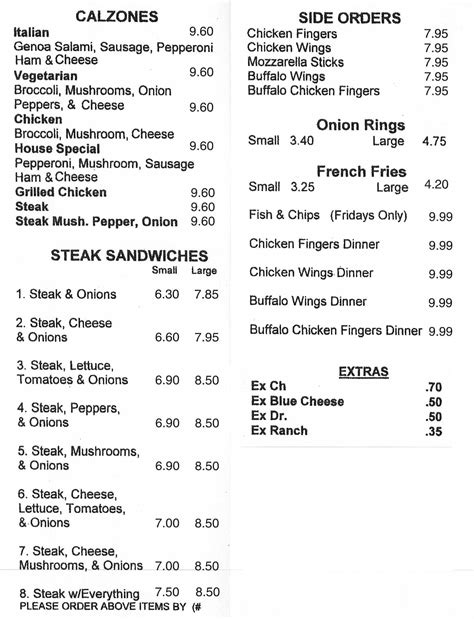 House of Pizza Pawtucket - Lucky Menus