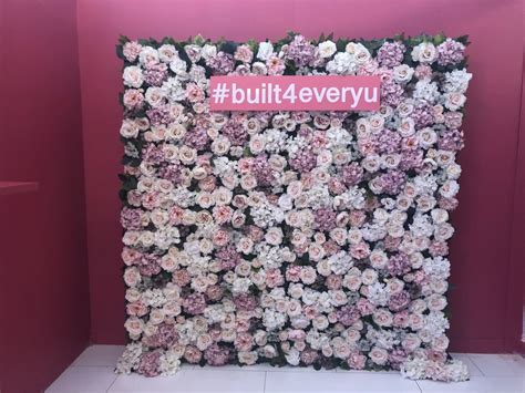 Blush Pink Silk Flower Backdrop For Hire In Johannesburg Flower Wall