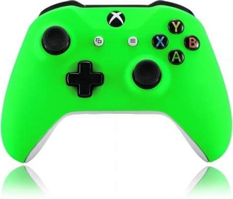 Xbox One Swireless Controller Soft Touch Neon Green