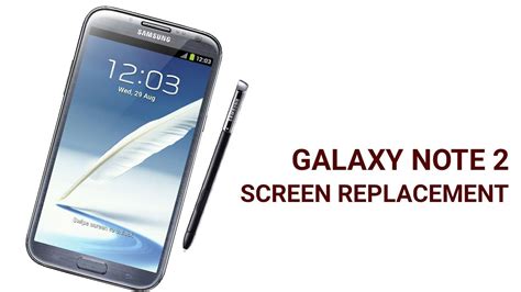 Samsung Galaxy Note 2 Lcd Screen Replacement Youtube