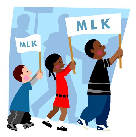 Martin Luther King Day Clip Art Clipart Best