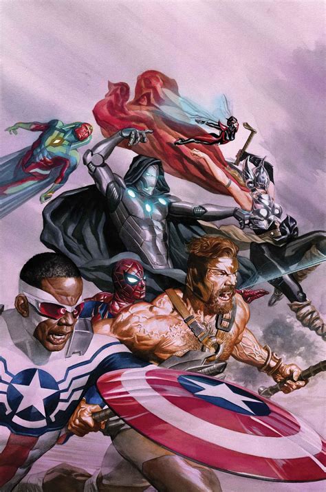 Avengers By Alex Ross Rmarvel