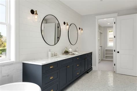 8 Navy Blue Bathroom Vanity Ideas The Plumbette