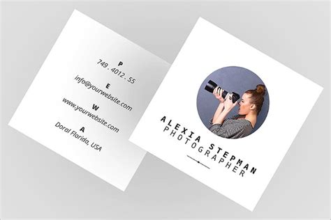 2 x 2, 2.5 x 2.5, and 3 x 3. 53+ Square Business Card Templates Free PSD, Word Designs