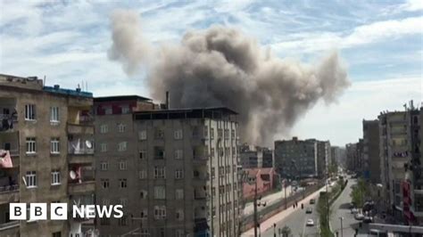 Blast Rocks Mainly Kurdish City Of Diyarbakir In Turkey Bbc News