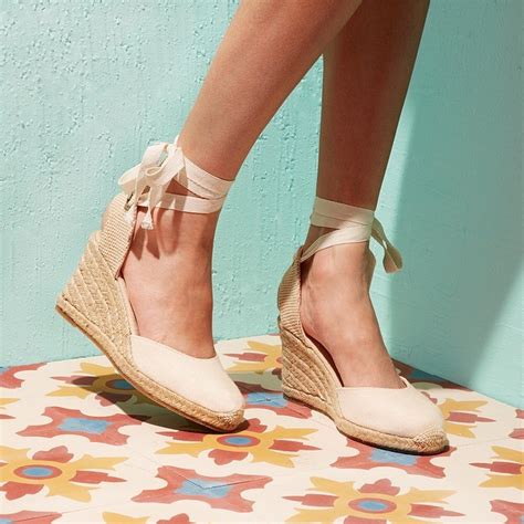 Soludos Tall Wedge In Natural Lyst