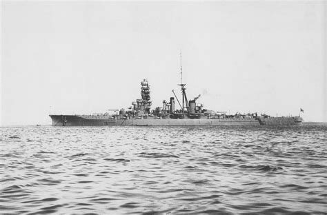 Photo Japanese Battleship Hiei At Yokosuka Japan 25 Jul 1933