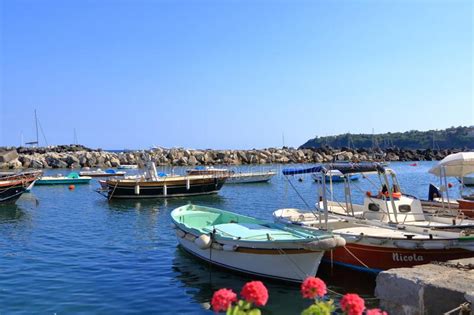 Beautiful Marina Di Procida Island Between Naples And Ischia Italy