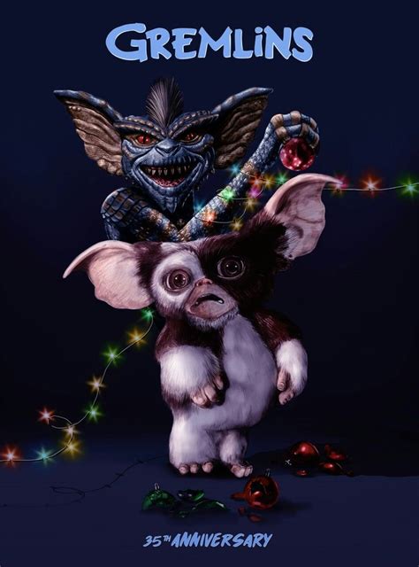 Pin By Sofia Gonzalez On Gremlins Fanart Christmas Horror Art
