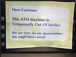 Check spelling or type a new query. ATM woes: 'The machines are always out of order' - Rediff.com Get Ahead