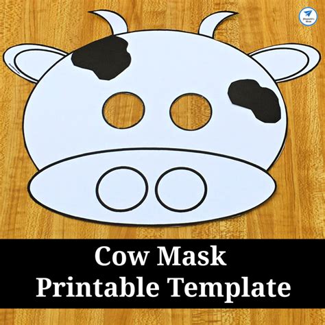 Cow Mask Printable Template Jdaniel4s Mom