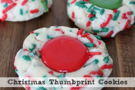 Easy Christmas Thumbprint Cookies Moms Need To Know