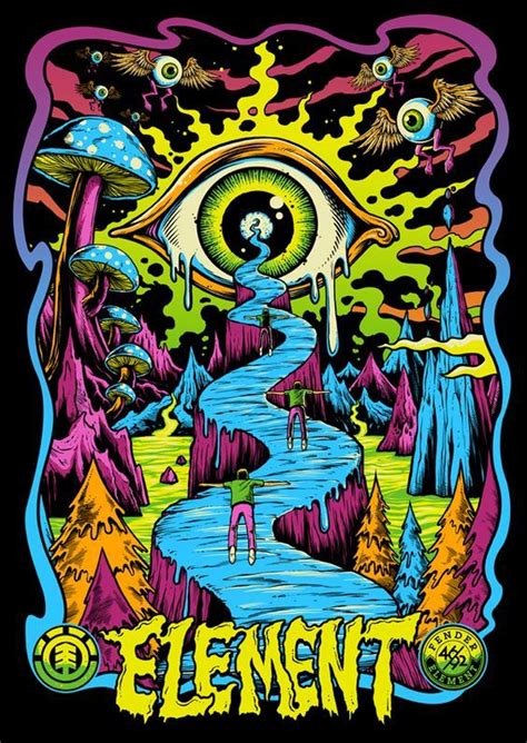 Pin By Laura Trujillo Salazar On Trippy Hippie Painting Psychadelic