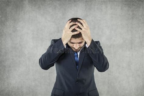 So Many Problems On My Head Stock Image Image Of Accident Despair