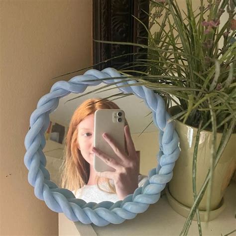 Clay Mirror In Rug Design Diy Diy Mirror Danish Pastel