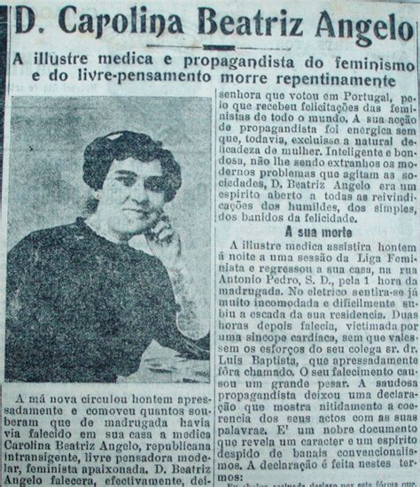 Carolina beatriz angelo, nasceu na guarda a 16 de abril de 1878. literatura&filosofia: 3/abr/2011