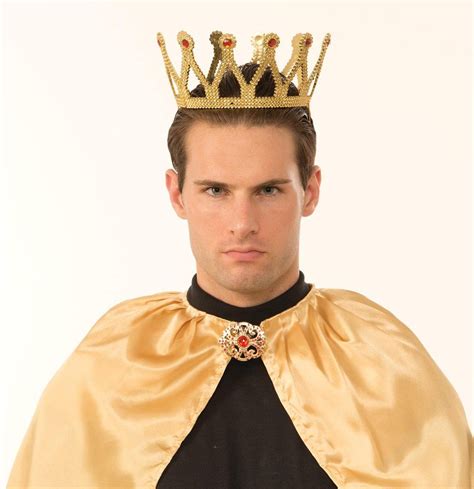 Royal King Crown Gold Prince Costume King Costume Costume Crown