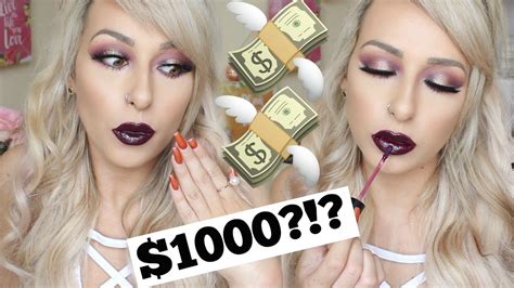 1000 Full Face Using Most Expensive Makeup Worth The Hype