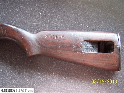Armslist For Sale M1 Carbine Stock