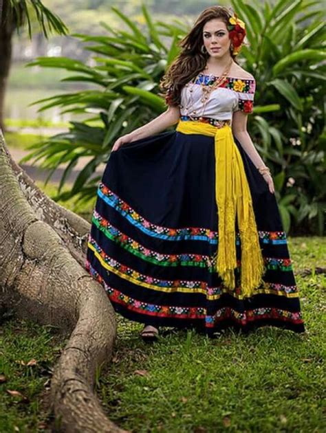 Traje Regional Tabasco Vestidos Mexicanos Tradicionales Vestidos