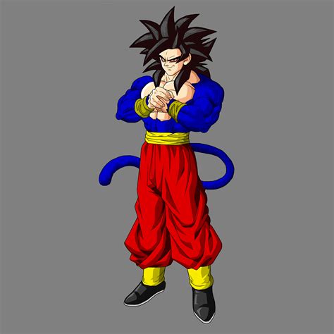 Goku Ssj4 Alternative Costume By Demonlord6 On Deviantart
