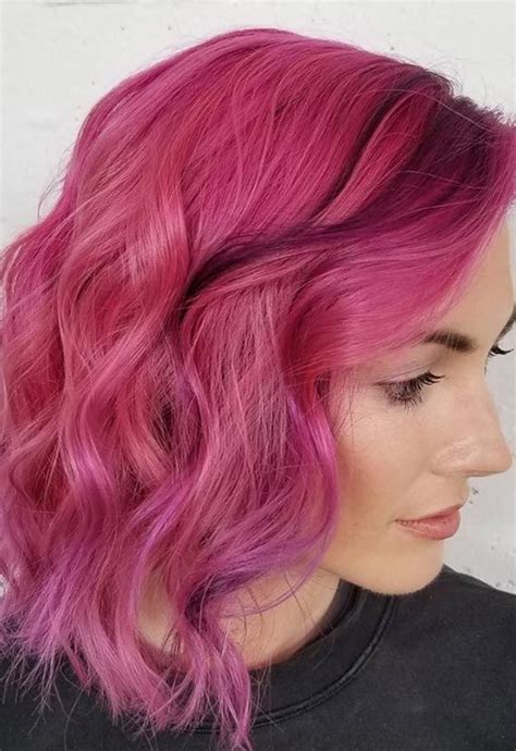 55 Lovely Pink Hair Colors Tips For Dyeing Hair Pink Glowsly Hair