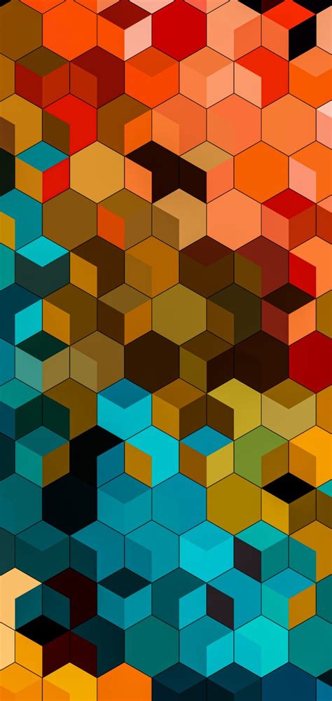 Abstract Geometry Wallpapers Bring Color And Gradients To Iphone