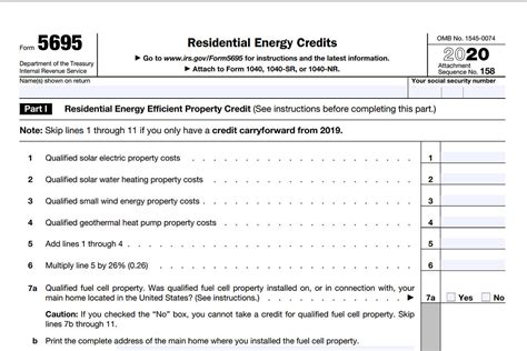 Form 5695 Which Renewable Energy Credits Apply For The 2023 Tax