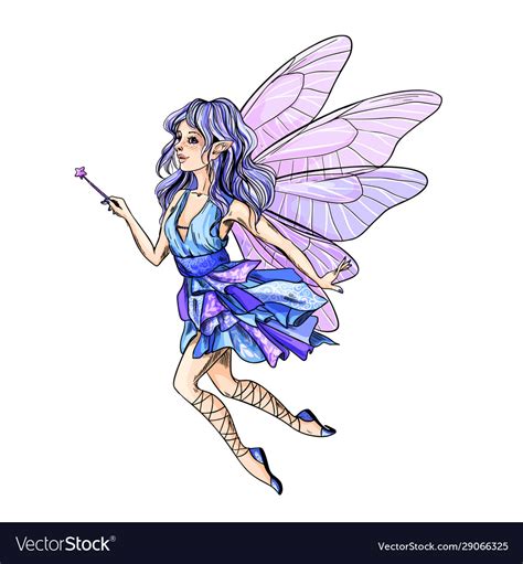 Beautiful Blue Fairies