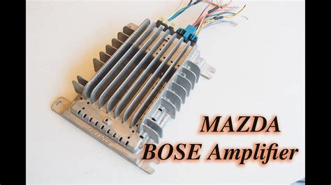 Mazda Bose Amplifier Test Youtube