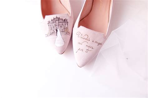 Personalized Wedding Shoes By Marian Loves Shoes