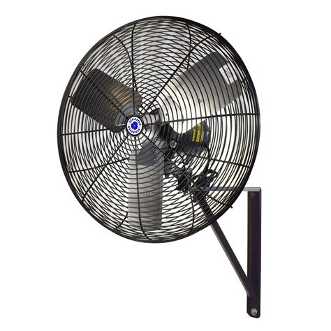 Schaefer 24 In Black Oscillating Wall Mounted Fan Tw24b Hd The Home