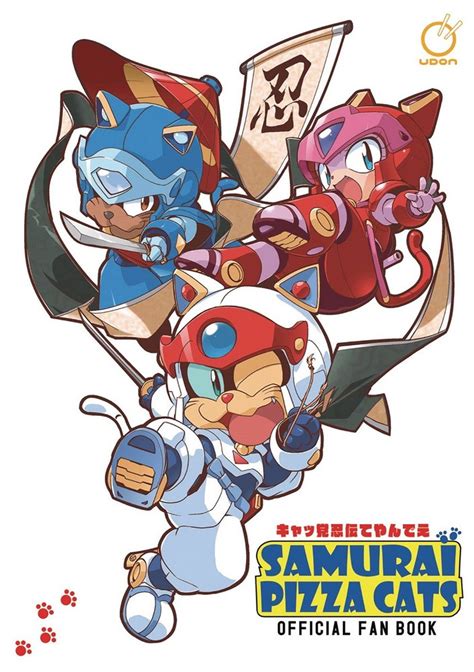 Samurai Pizza Cats Official Fan Book Dibujos Animados Personajes