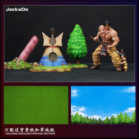 【preorder】jacksdo Studio Dragon Ball Upaandbora And Tent Gk Resin Statue