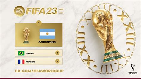 Ea Sports Predicts Argentina To Win Fifa World Cup 2022 With Fifa 23 • Mezhamedia