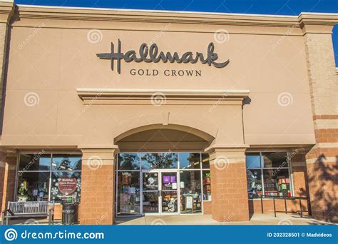 Hallmark Store Front Editorial Photo Image Of Send 202328501