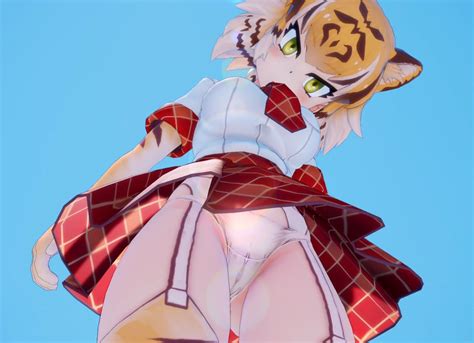 The Feisty Tiger Of Kemono Friends Breeds Passionately In Ero Mmd