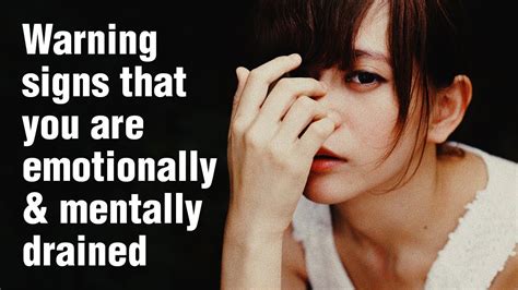 15 Signs You Are Emotionally And Mentally Exhausted Youtube