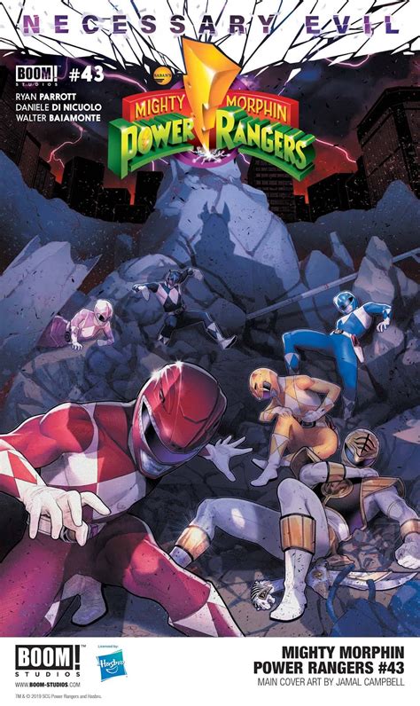 Nickalive Boom Studios Unveils First Look At Mighty Morphin Power
